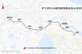 长三角铁路网进一步加密  沪宁沿江高铁9月28日开通运营图片