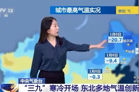 东北华北“三九”寒冷开场 明起中东部气温逐步回升图片