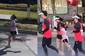 “6岁女孩跑马拉松”，真的励志吗？图片