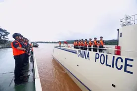 第155次中老缅泰湄公河联合巡逻执法行动圆满结束图片