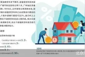 首套房贷利率下探至3%图片