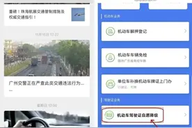 操作指南来了！广州交警上线驾驶证自愿降级网上办图片
