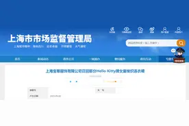 上海宝蒂服饰有限公司召回部分Hello Kitty牌女童梭织连衣裙图片