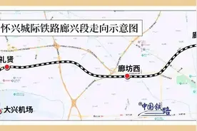 开始联调联试！怀兴城际铁路廊兴段预计今年年内建成通车图片