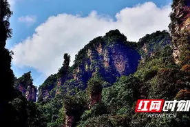 张家界国庆旅游攻略：乘观光电车 赏十里画廊图片
