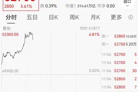 韩国三星电子股价盘中涨超6%图片