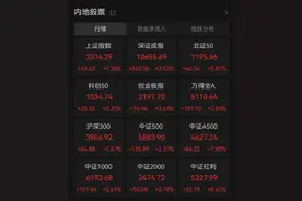 全线爆发！“牛市旗手”发力，沪指突破3300点！图片