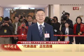 人形机器人、离岛免税……第二场“代表通道”聚焦这些热点话题图片
