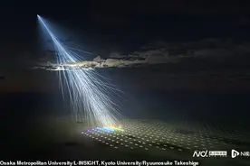 有史以来最强大宇宙射线轰击犹他州，来自深空神秘隐形通道图片