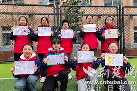 春分笔触 襄阳市人民路小学的孩子们用艺术探索自然之美图片