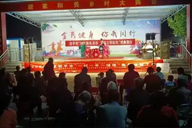 2024年度“一村一年一场戏”免费送戏工程走进黄山街道图片