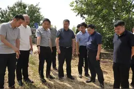 水安全保障看山西：水利部防御司督察专员杨卫忠一行检查指导山西抗旱工作图片
