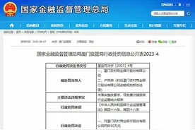 厦门农商银行连收两张罚单  屡次错报银行业监管统计报表等图片