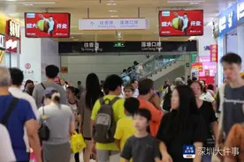 经莲塘口岸通关，精品商场仅一家，仍主打餐饮食肆图片