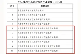 河北将再添6个国家级中小企业特色产业集群图片