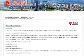 因工地未设置硬质围挡等行为 青岛桓利通建筑工程有限公司被罚图片