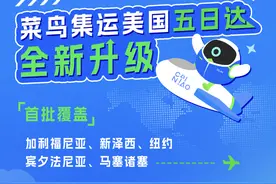 菜鸟集运再加码美国市场：上线美国“5日达”服务图片
