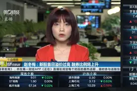 赵冬梅：新股首日溢价过高的新股 融券比例将上升视频封面