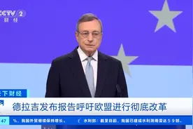 德拉吉：欧盟每年需额外投资约8000亿欧元以保持竞争力图片