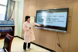 灞桥区狄寨街道第二幼儿园春季传染病预防知识培训图片