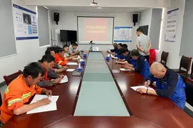 龙新矿业公司举办矿山一线员工技能提升赛训活动图片