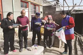 宣传文明祭祀 倡导绿色清明图片