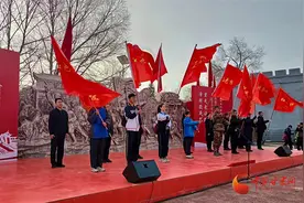 “清明祭英烈 重走长征路”2025年甘肃省思政教育主题实践活动启动图片