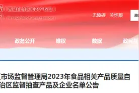 西藏市场监管局抽检食品相关产品206批次  不合格2批次图片