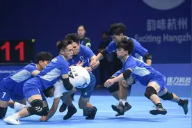 进阶版“老鹰捉小鸡”！盘点亚运会那些“怪项目”图片