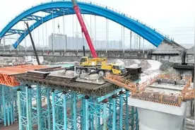 聚焦项目拓展铁路网 服务西部陆海新通道 广西在建铁路建设刷新“进度条”图片