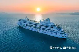 “蓝梦之歌”号邮轮青岛起航，推出音乐、书法多个主题航次图片