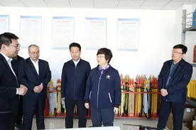 王旭调研矿产资源勘查工作图片