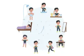 如何将孩子的生物钟调整到“新学期模式”？一起来看图片