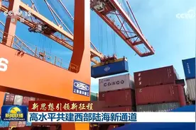 高水平共建西部陆海新通道图片