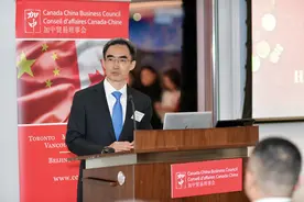 杨舒总领事出席加中贸易理事会农历新年招待会图片