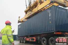 今年前2个月中越班列开行同比增长56%图片