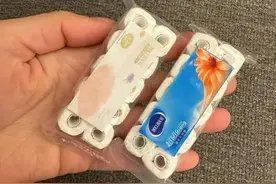 抢购的两提卷纸还没手掌大，当心低价中的陷阱图片