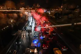 （外代一线）莫斯科夜景图片