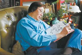 “高”人冯骥才：“斜杠青年”有两支健笔，把岁月变成诗篇画卷图片