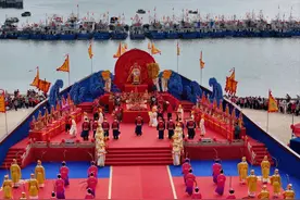 海内外妈祖敬仰者齐聚湄洲岛！海祭妈祖大典震撼上演图片