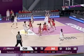 小试牛刀！张子宇13分钟砍19分，帮助U18女篮迎来开门红图片