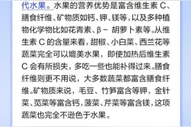 中新真探：不吃水果会导致营养缺乏吗？图片