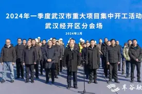 武汉经开区2024年一季度22个重大项目集中开工图片
