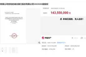 IPO观察|湖北银行IPO进程难题：刚获290万元罚单 又股权近六折拍卖无人要图片