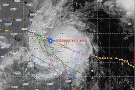“贝碧嘉”正在无锡！今夜仍有大暴雨！高温明日反扑！警惕！“普拉桑”趋向东海...图片