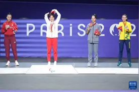 巴黎残奥会 | 跆拳道——中国选手李羽洁获女子57公斤级K44级金牌图片