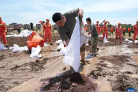 聚焦防汛抗洪｜尖刀班、突击队、压舱石——军队救援力量参加岳阳华容防汛救灾抢险纪实图片