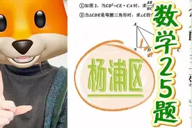 2025一模｜「徐汇数学」25题解析！超图片