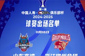 俱乐部杯|山东VS浙江大名单：克里斯、盖利对抗四外援图片