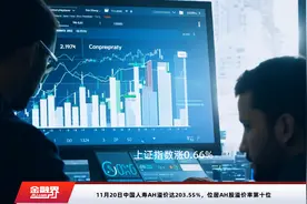 11月20日中国人寿AH溢价达203.55%，位居AH股溢价率第十位视频封面